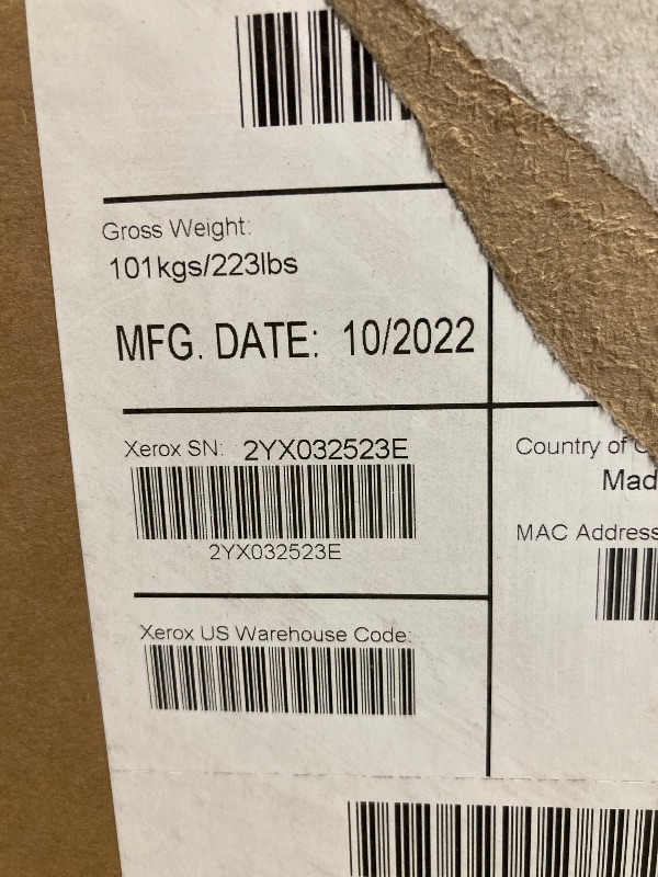 Photo 1 of Xerox VersaLink C8000/DT Color Printer, Amazon Dash Replenishment Ready