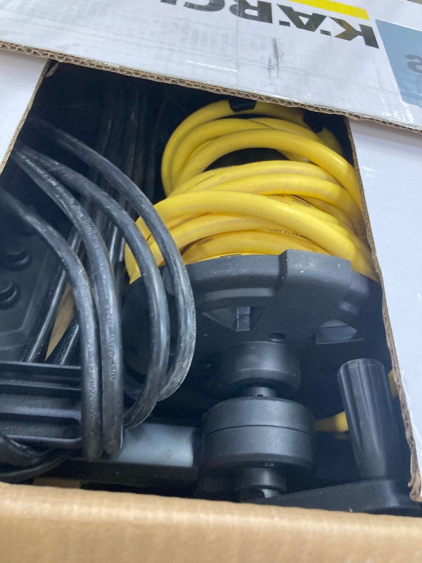 Photo 1 of ****BROKEN/PARTS ONLY***Kärcher Pressure Washer K2300PS, Max 2875 PSI, 4 Spray Nozzles, Detergent Tank, Hose Reel, For Cars, Driveways, Siding, Patios, 2.07 max. GPM
