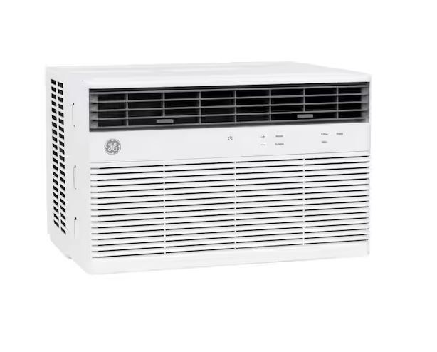 Photo 1 of 14,000 BTU 115-Volt Smart Window Air Conditioner for 700 sq. ft. in White with Wi-Fi and Remote