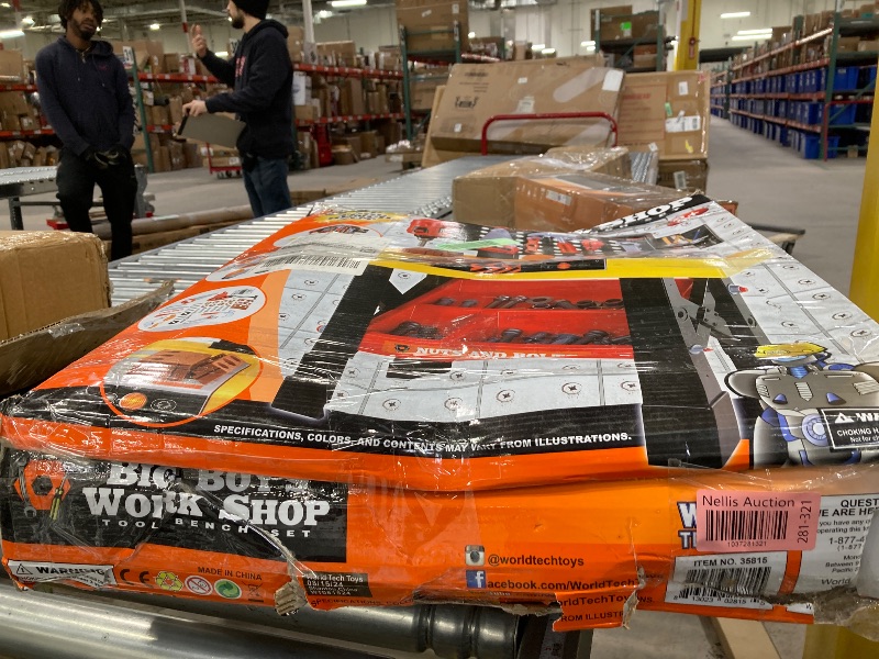 Photo 1 of Big Boy's Work Shop 54 Piece Tool Bench Set
