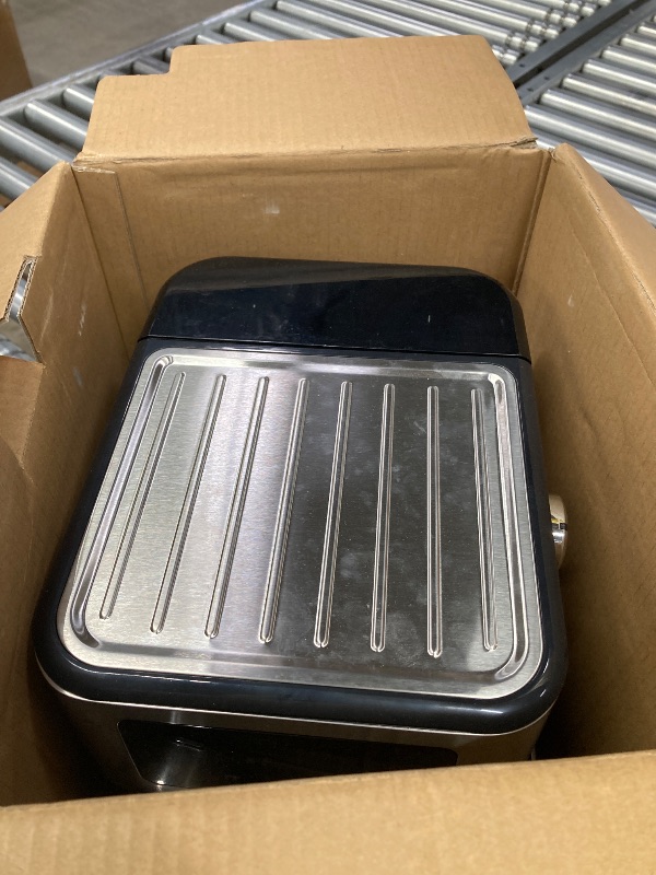 Photo 1 of Chefman CraftBrew Espresso Machine, 15 Bar Pump Digital Coffee Maker with Steam Rod for Lattes and Cappuccino, Compact with 1.8L Removable Water Tank - Stainless Steel