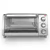 Photo 1 of 1150-Watt 4-Slice Silver Stainless Steel Toaster Oven with Convection


