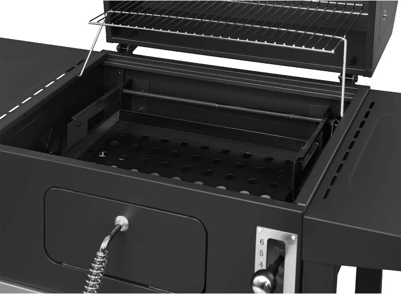 Photo 1 of ****MISSING PARTS***Royal Gourmet CD1824A Charcoal Grill,BBQ Outdoor Picnic, Camping, Patio Backyard Cooking, Black