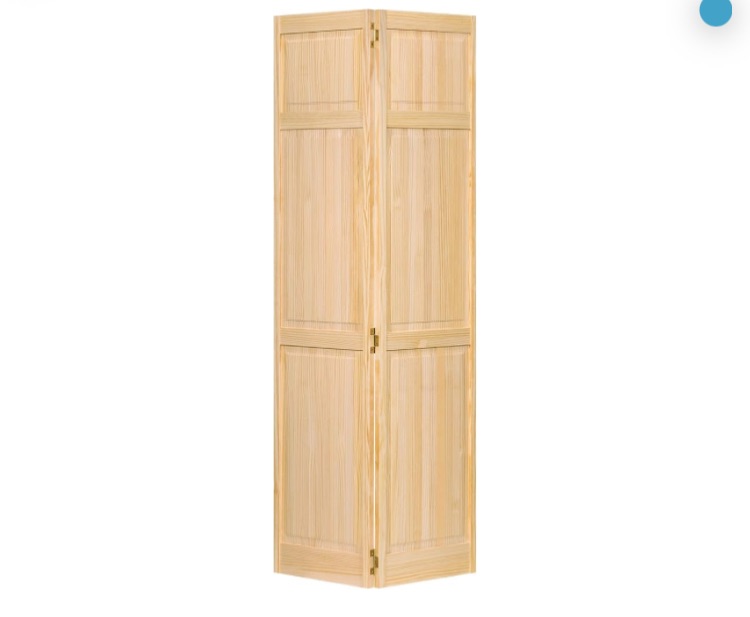 Photo 1 of Closet Door, Bi-fold, 6-Panel Style Solid Wood (80x30)