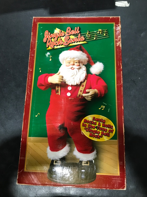 Photo 2 of Jingle Bell Rock Santa Animated Dancing Singing Santa Claus