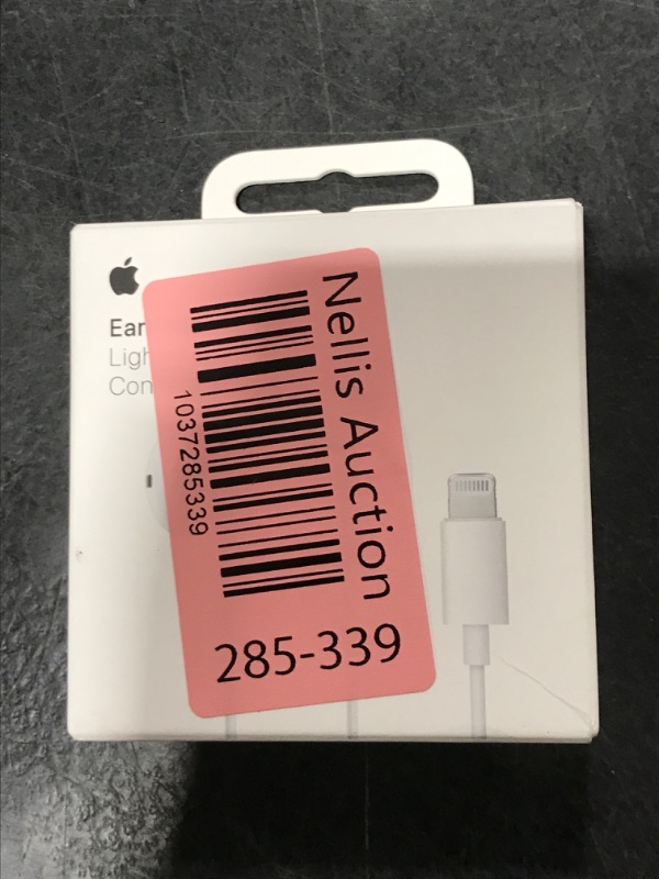 Photo 2 of Apple EarPods Headphones with Lightning Connector, Wired Ear Buds for iPhone with Built-in Remote to Control Music, Phone Calls, and Volume