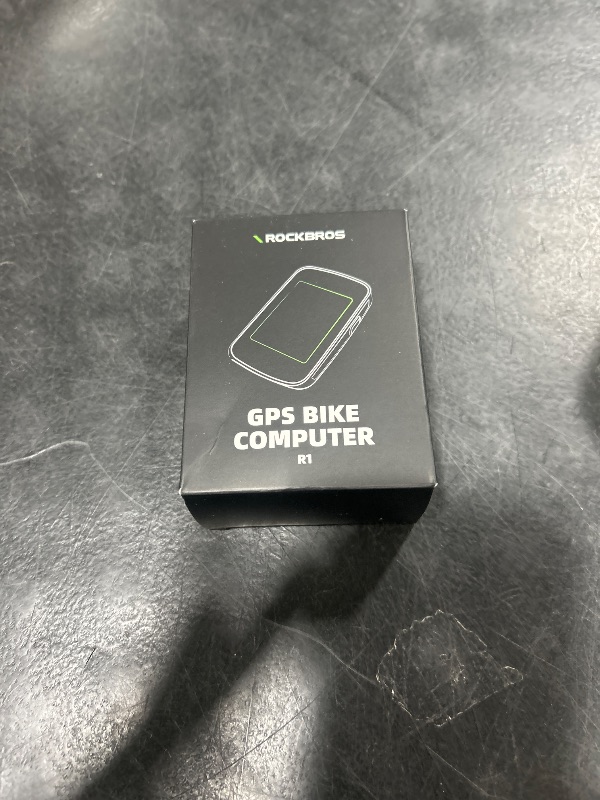 Photo 1 of ROCKBROS Bike Computer Bike Speedometer GPS Wireless Cycling Computer with Bluetooth, IPX7 Waterproof,600mAH Battery and 2.3" Large Display