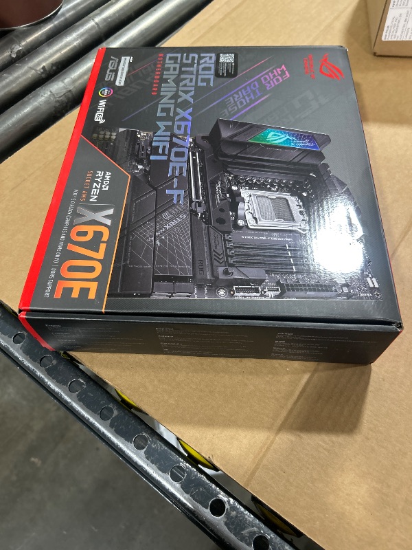 Photo 7 of AMD Ryzen 9 7950X3D 16-Core Processor and ASUS ROG STRIX X670E-F Gaming Motherboard Kit