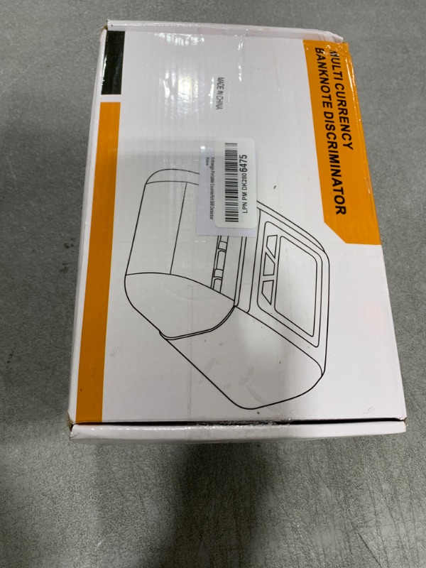Photo 1 of Frifreego Portable Counterfeit Bill Detector, Rechargeable Fake Bill Detector 4-Way Detection, for Multiple Currencies with Value Display, Commercial Grade Bill Detector Alertable