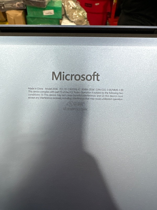 Photo 7 of Microsoft Surface Laptop (2024), Windows 11 Copilot+ PC, 13.8" Touchscreen Display, Snapdragon X Elite (12 core), 16GB RAM, 512GB SSD Storage, Sapphire