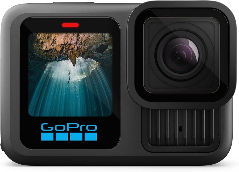 Photo 1 of GoPro HERO13 Black - Waterproof Action Camera with 5.3K60 Video, 27MP Photo + Compatability with HB-Series Lenses
