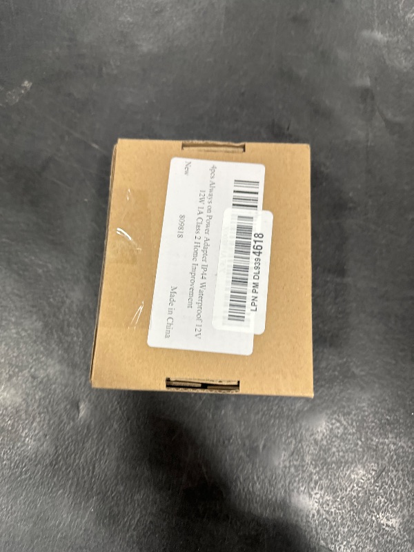 Photo 1 of 4PCS Replacement Yard Inflatable Adapter 12V Class 2 Power Supply 120VAC 60Hz LED IP44 Waterproof Transformer Plug for LED Strip String Light Halloween Christmas Inflatable Decorations