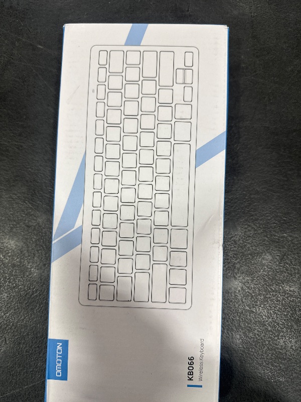 Photo 1 of OMOTON Bluetooth Keyboard for Mac, Compact Wireless Keyboard Compatible with MacBook Pro/Air, iMac, iMac Pro, Mac Mini, Mac Pro Laptop and PC, Grey