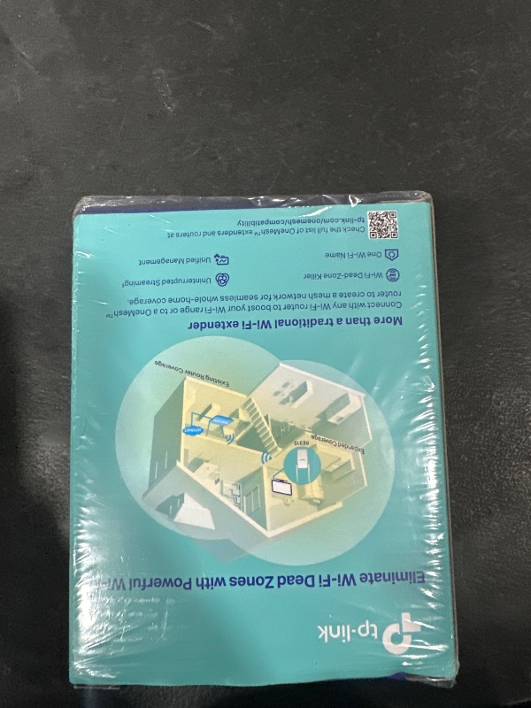 Photo 2 of TP-Link AC1200 WiFi Extender, 2024 Wirecutter Best WiFi Extender, 1.2Gbps home signal booster, Dual Band 5GHz/2.4GHz, Covers Up to 1500 Sq.ft and 30 Devices ,support Onemesh, One Ethernet Port (RE315)