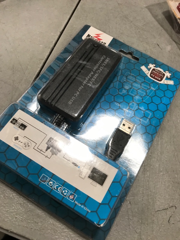 Photo 1 of TOTALCONSOLE PC053 Super NES/Super Famicom/NES/Famicom Controller Adapter for PC & PS3 USB