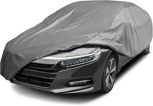 Photo 1 of XCAR Ultra Light Waterproof Car Cover for Automobiles All Weather Protection, Windproof & Breathable, Fits Sedan Up to 200"
