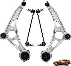 Photo 1 of 4pcs Suspension Kit Front Left Right Lower Control Arm w/Ball Joint Bushings Driver Passenger Side Assembly Sway Bar End Link Replacement for 2015-2020 Nissan Murano
