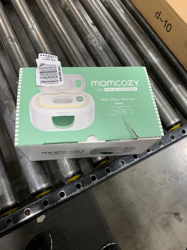 Photo 2 of Momcozy Baby Wipe Warmer, Innovative Spring Design, Large Capacity Wipes Dispenser, Fast and Even Heating, 4 Modes of Temperature Heating Control, Diaper Wipe Warmer with Night Light