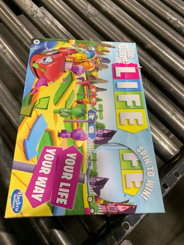 Photo 2 of Hasbro Gaming The Game of Life Game, Family Board Game for 2-4 Players, Indoor Game for Kids Ages 8 and Up, Pegs Come in 6 Colors