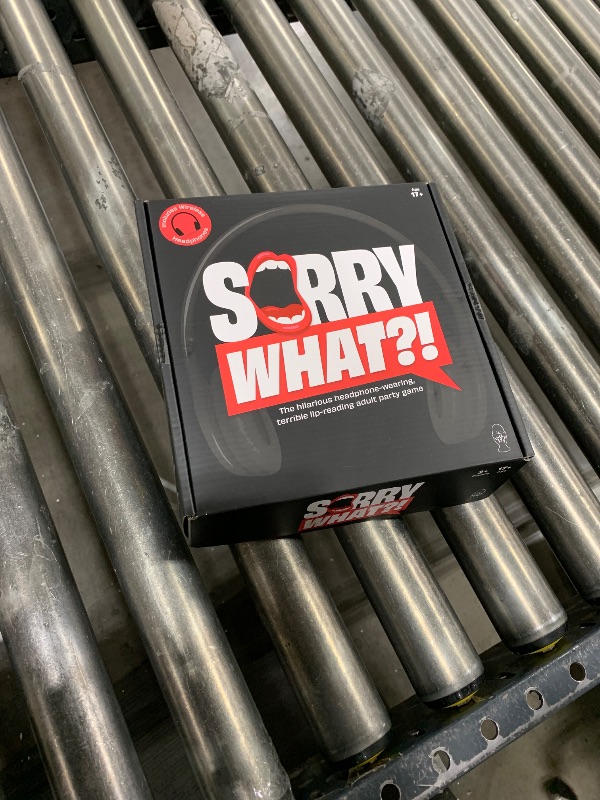 Photo 2 of Sorry What - Hilarious Terrible Lip Reading Friends Party Game Based On The Headphone Challenge TikTok Trend - 2+ Players 40,000 Funny Word Phrase Combinations Card Game for Friends, Birthday Gifts