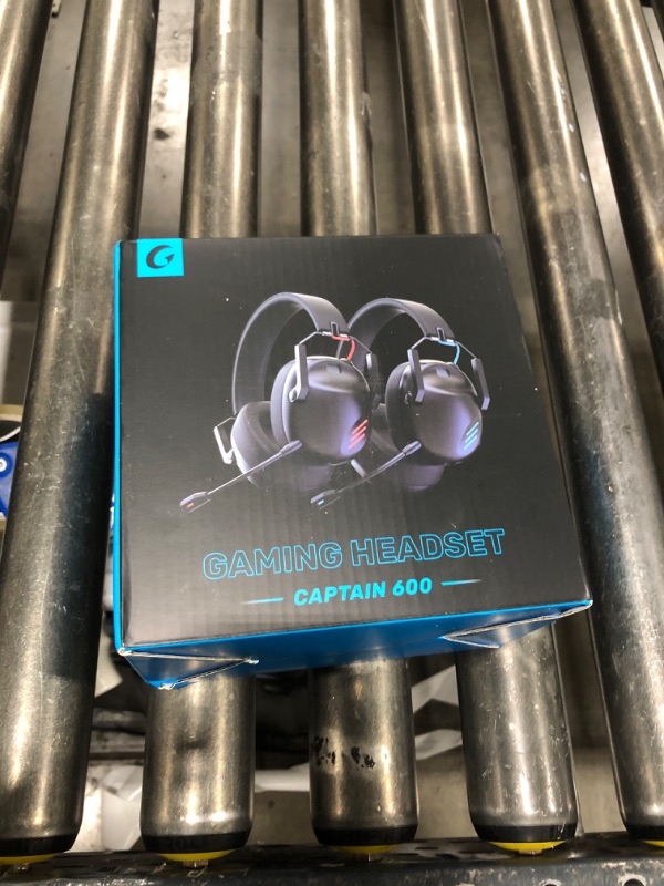 Photo 1 of KAPEYDESI Wireless Gaming Headset for PC, PS5, PS4, Mac, Nintendo Switch, Gaming Headphones with Microphone, Bluetooth 5.3 Gaming Headset Wireless, PC Headset Withe Mic - White