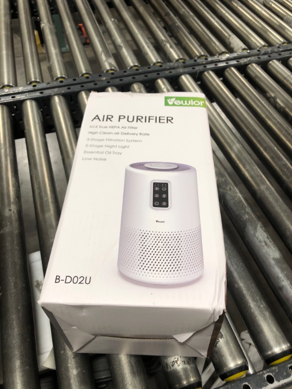 Photo 2 of Air Purifiers for Home Large Room up to 1400ft², VEWIOR H13 True HEPA Air Purifier for Bedroom with night light, Fragrance Sponge, Sleep Mode, Timer, Lock, Air Cleaner for Wildfire Smoke Odor Dander