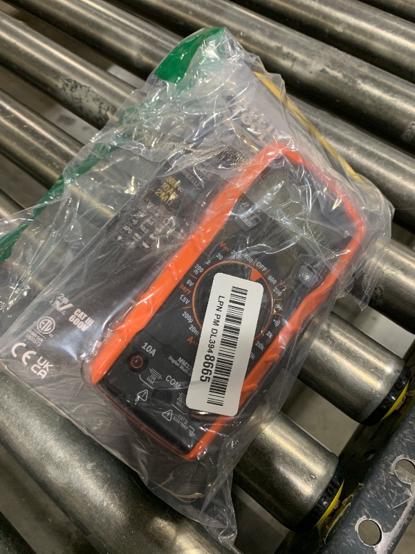 Photo 1 of Klein Tools MM325 Multimeter, Digital Manual-Ranging 600V AC/DC Voltage Tester, Tests Batteries, Current, Resistance, Diodes, and Continuity