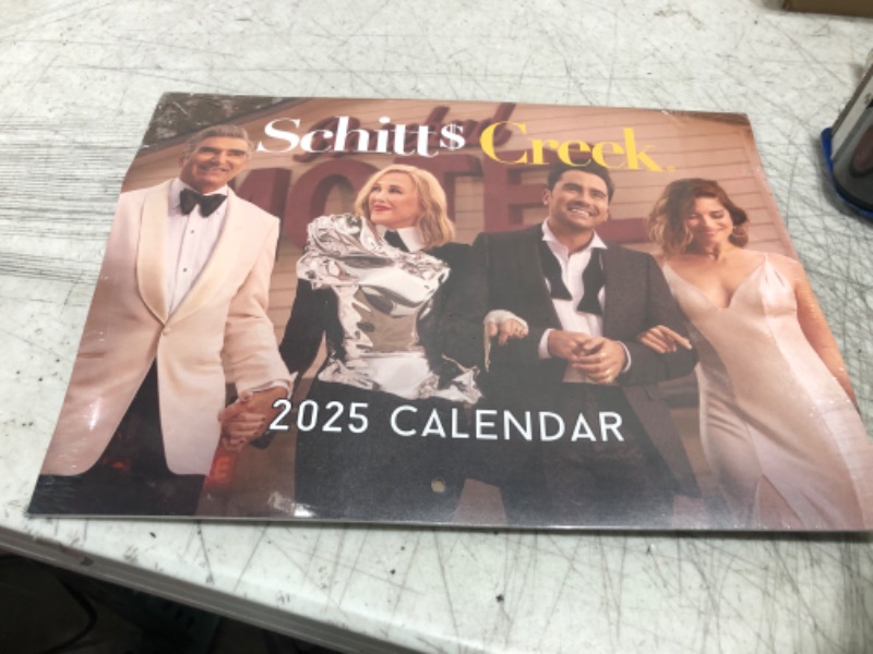 Photo 2 of Schitts Creek Calendar 2025 Monthly Wall Calander Schitts Creek Gifts Merchandise 12 Month | American Made In The USA