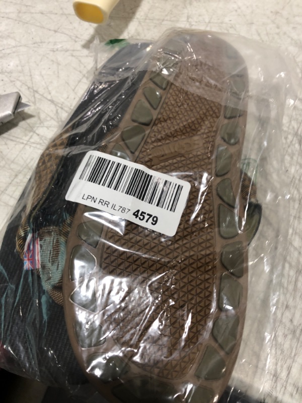 Photo 2 of Scott Hawaii Men's Manoa Reef Walking Slipper | Tribal Diamond Pattern Strap | Waterproof Contoured Footbed | No-Slip Boat Sandal | All Day Arch Support Comfortable Flip Flops 11