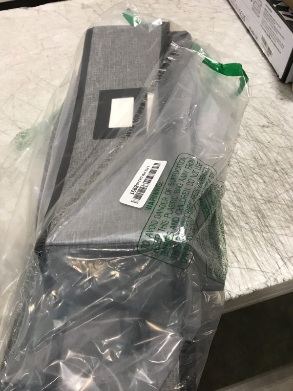 Photo 1 of Cup and Mug Storage Box 2Pack, China Storage Containers for 12 Tea Cups or Coffee Mugs with Zipper Lid and Rivet Reinforced Handles, Hard Shell and Stackable (Black)