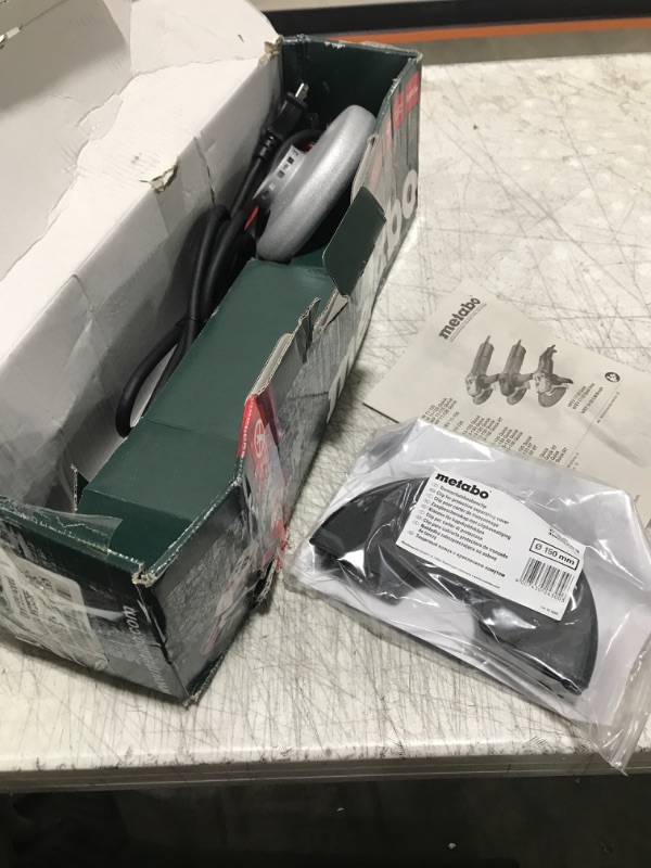 Photo 1 of Metabo 6-Inch Angle Grinder, 1300W, Rat Tail, Made in Germany, WP 13-150 Quick RT, 606634420