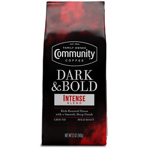 Photo 1 of Community Coffee Dark & Bold Premium Dark Roast Ground Coffee - 12oz
Exp 05/2025