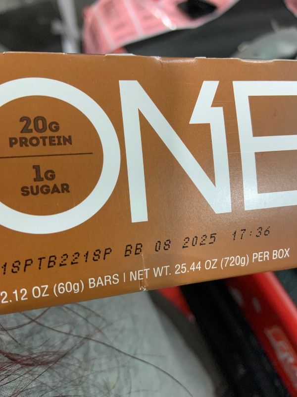 Photo 1 of ONE Gluten Free Protein Bars, Smores, New and Improved Recipe, with 20g Protein and only 1g Sugar, Guilt-Free Snacking for High Protein Diets, 2.12 oz , 12 Count (Pack of 1)