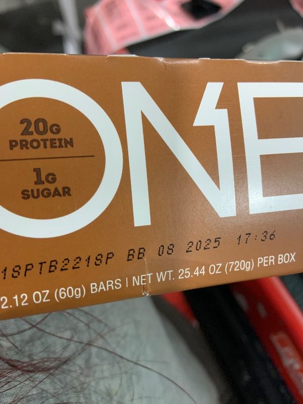 Photo 2 of ONE Gluten Free Protein Bars, Smores, New and Improved Recipe, with 20g Protein and only 1g Sugar, Guilt-Free Snacking for High Protein Diets, 2.12 oz , 12 Count (Pack of 1)