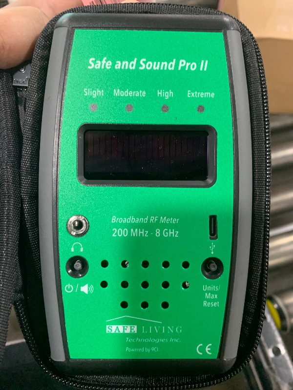Photo 1 of Safe and Sound PRO II Radio Frequency Meter 200MHz - 8GHz