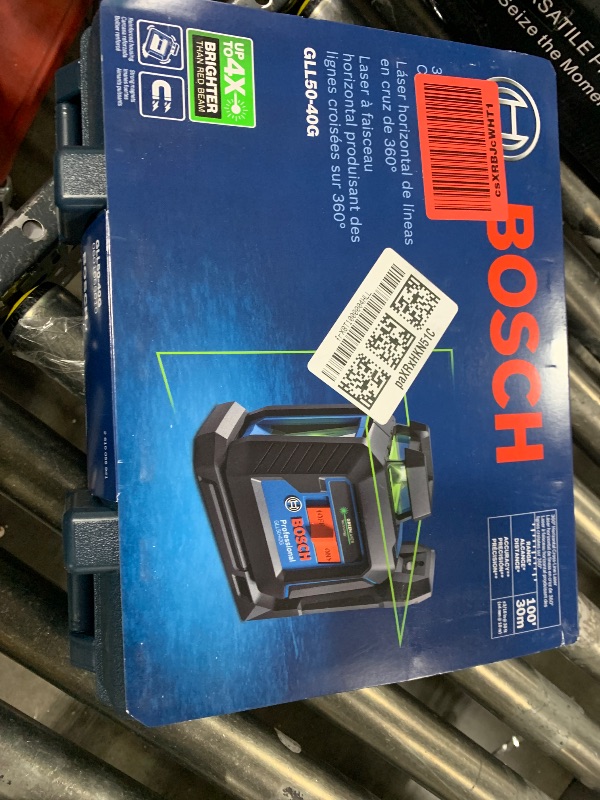 Photo 2 of Bosch GLL50-40G Green-Beam Self-Leveling 360° Cross-Line Laser