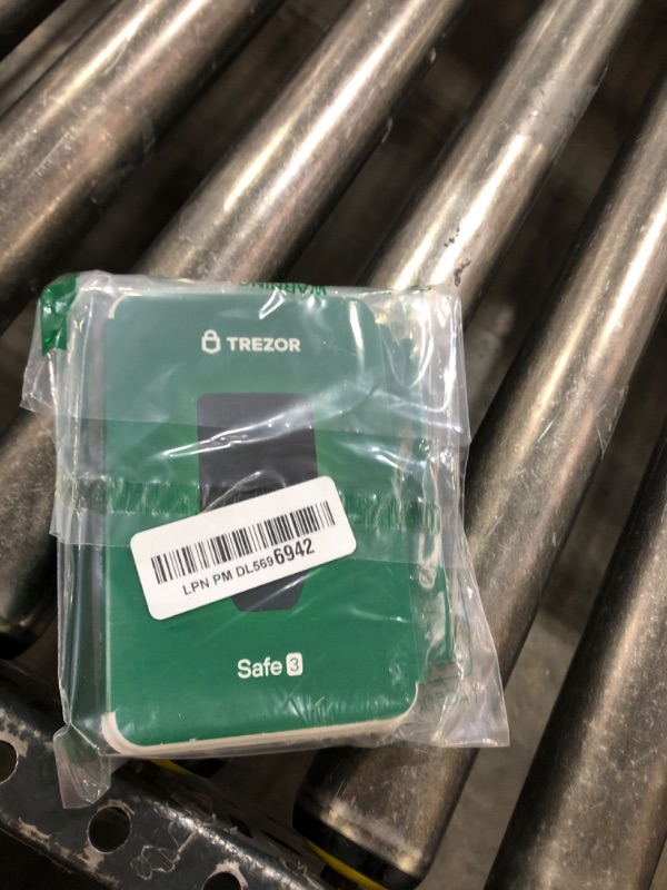 Photo 2 of Trezor Safe 3 - Passphrase & Secure Element Protected Crypto Hardware Wallet - Buy, Store, Manage Digital Assets Simply and Safely (Stellar Silver)