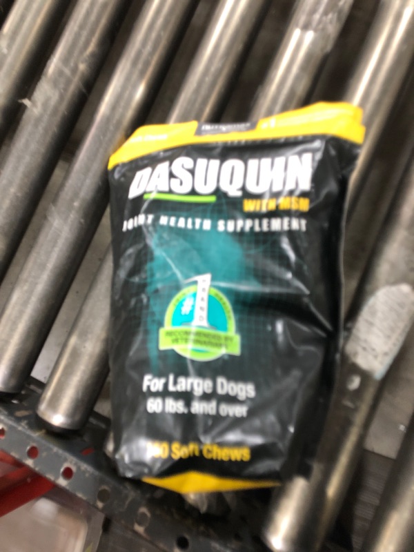 Photo 2 of Nutramax Laboratories Dasuquin with MSM Joint Health Supplement for Large Dogs - With Glucosamine, MSM, Chondroitin, ASU, Boswellia Serrata Extract, and Green Tea Extract, 150 Soft Chews