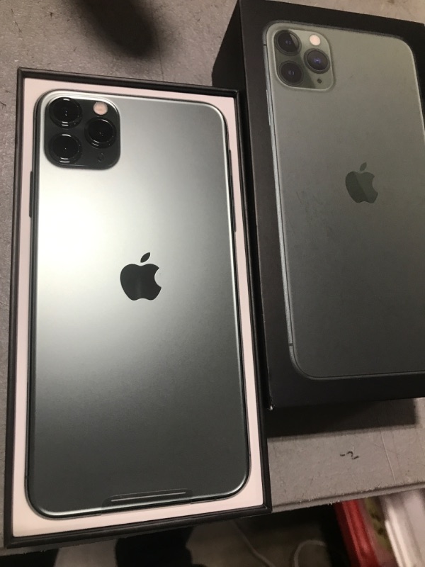 Photo 3 of Apple iPhone 11 Pro Max [256GB, Midnight Green] + Carrier Subscription [Cricket Wireless]