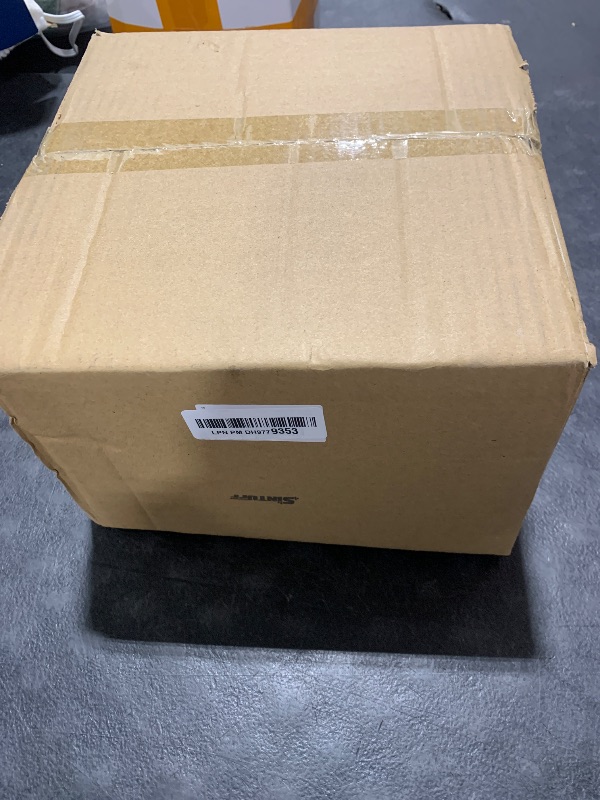 Photo 1 of Sintuff Buffet Risers 5 Pcs Acrylic Food Display Risers for Buffet Table Dessert Cake Jewelry Figures Show Decor Acrylic Cube Boxes Nesting Risers with Hollow Bottoms(6/7/8/9/10inch,Black)