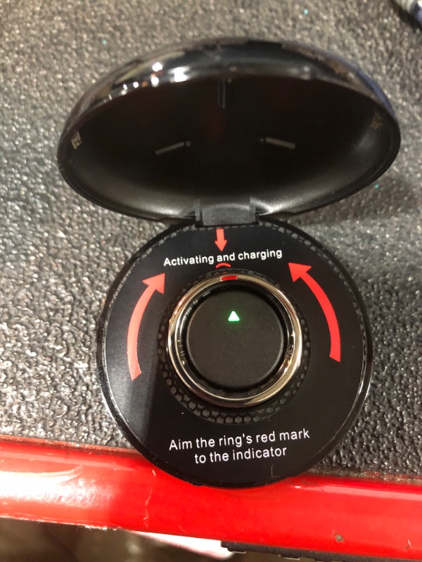 Photo 1 of POBOVi Smart Ring - Health & Sleep Tracker, Continuous SpO2 & Heart Rate Monitor, Stress Management, NFC Wireless Charging, 6-Day Battery, Water-Resistant(IP68), iOS & Android Compatible (Silver, 9)