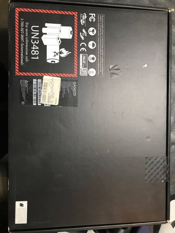 Photo 10 of ASUS - 15.6" Gaming Laptop - AMD Ryzen 7 - 16GB Memory - NVIDIA GeForce GTX 1660 Ti Max-Q - 512GB Solid State Drive - Metalic Hairline Black Notebook PC Computer