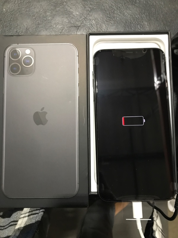 Photo 2 of Apple iPhone 11 Pro Max [64GB, Space Gray] + Carrier Subscription [Cricket Wireless]