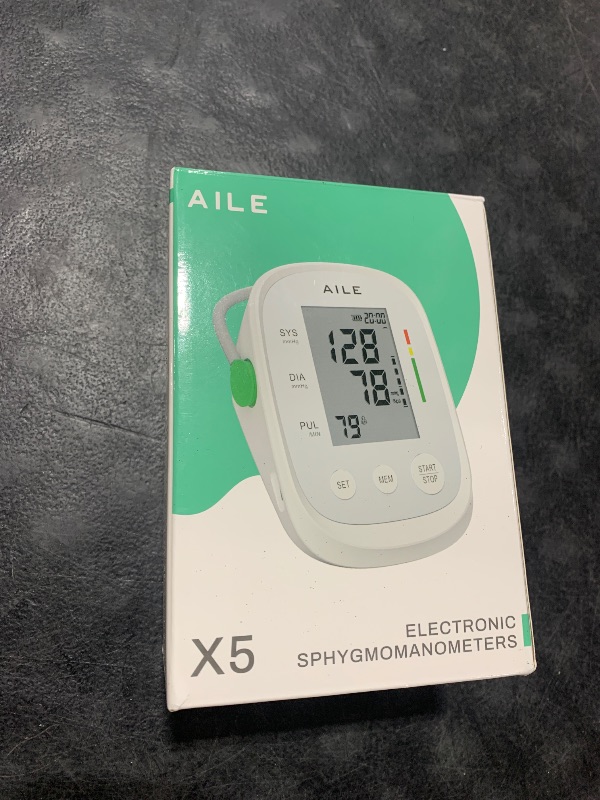 Photo 2 of Blood Pressure Monitor,AILE blood pressure machine Upper Arm Large Cuff(8.7"-16.5"Adjustable),automatic high blood pressure cuff for home use,(BP)blood pressure monitor,2*99 memory,Easy to use/travel