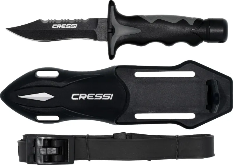 Photo 1 of Cressi Predator Knife 9.25 Inch Black