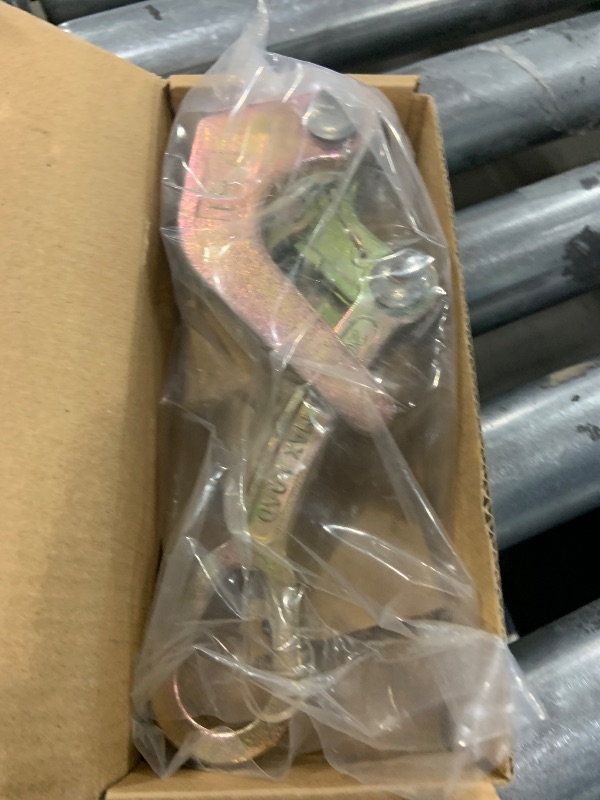 Photo 1 of Cbi  & Supply Cable Puller Tool - Steel Rope Jaw Puller for Wire Rope - Forged Steel with 2000lb Capacity - Wire Grip Versatile & Durable Solution - Pulling Cable Grab Sized (3/32"-5/8")