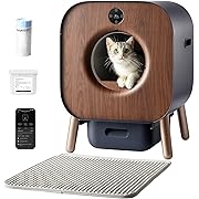 Photo 1 of Self Cleaning Litter Box, Automatic Cat Litter Box Self Cleaning for Multi Cats, TUV Certification, Anti-Clamp/Plant Deodorising Design, App Control, Extra Large for Multiple Cats
