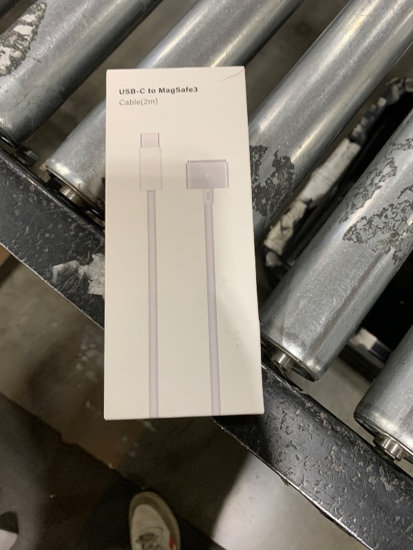 Photo 1 of 140W USB-C to Magnetic 3 Cable, Compatible with MacBook Pro 2021 M1 Pro & Max Chip 14" 16", MacBook Air 2022 2023 M2, MacBook Pro 2023 M2 Pro & Max Chip 14" 16", Safe 3 Cable for MacBook - 6.6ft