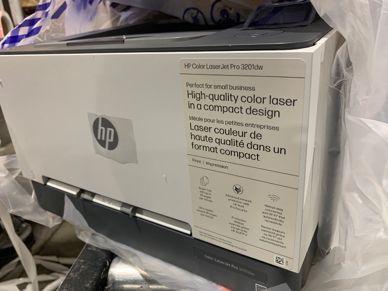 Photo 4 of HP Color Laserjet Pro 3201dw Wireless Color Laser Printer, Office Printer, Duplex, Best-for-Office (499Q9F)