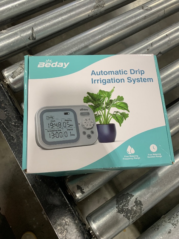 Photo 2 of Automatic Plant Waterer Indoor Self Watering System for 15 Potted Plants, Auto Drip Irrigation Kit Programmable Water Timer with Smart Humidity Detection